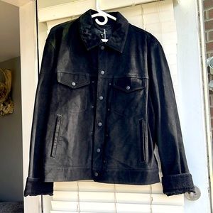 RAG&BONE suede leather bomber jacket